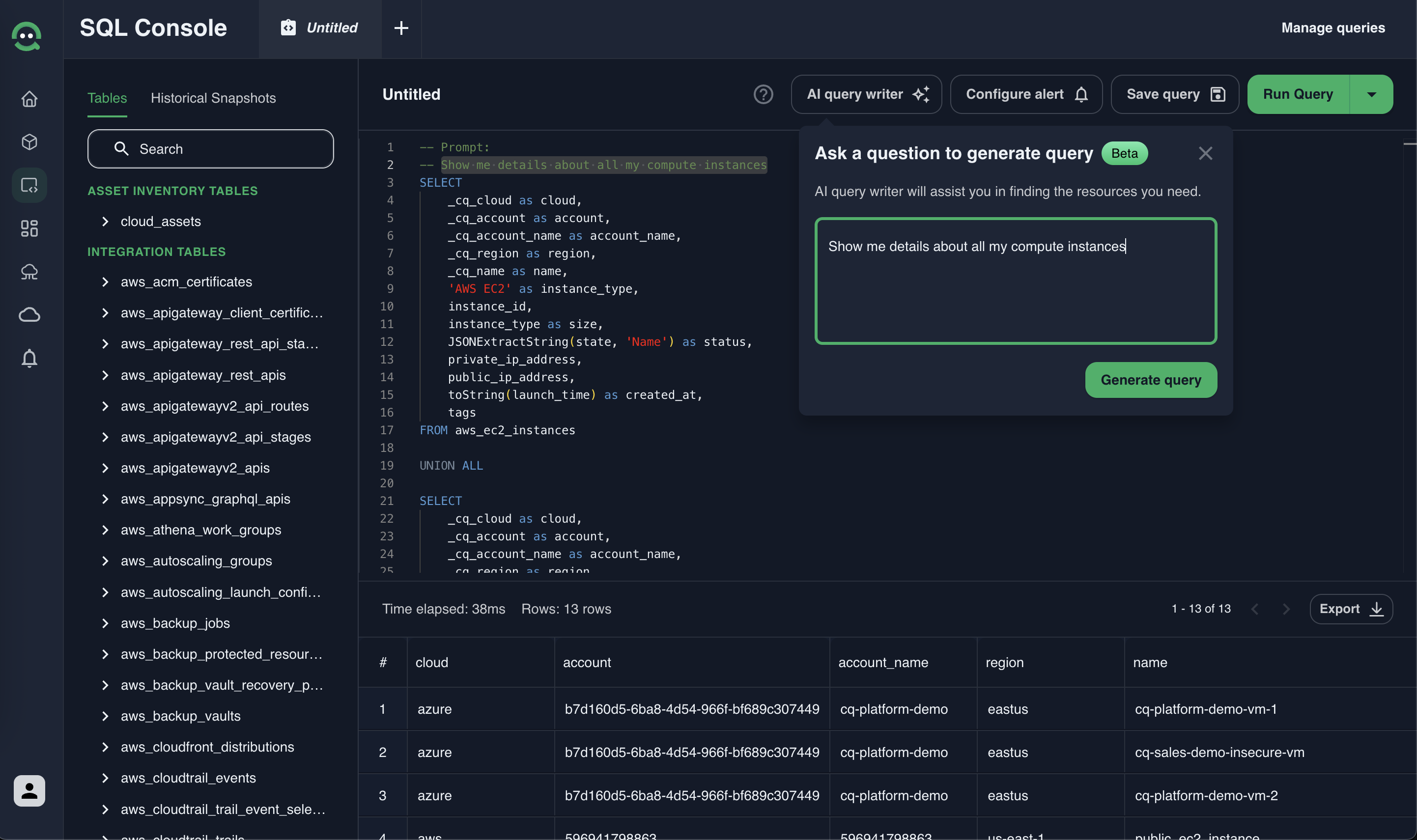 AI Query Writer